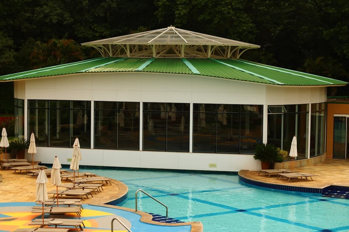 Easton Park - Community amenities and recreational facilities Easton Park resort-style pool and clubhouse