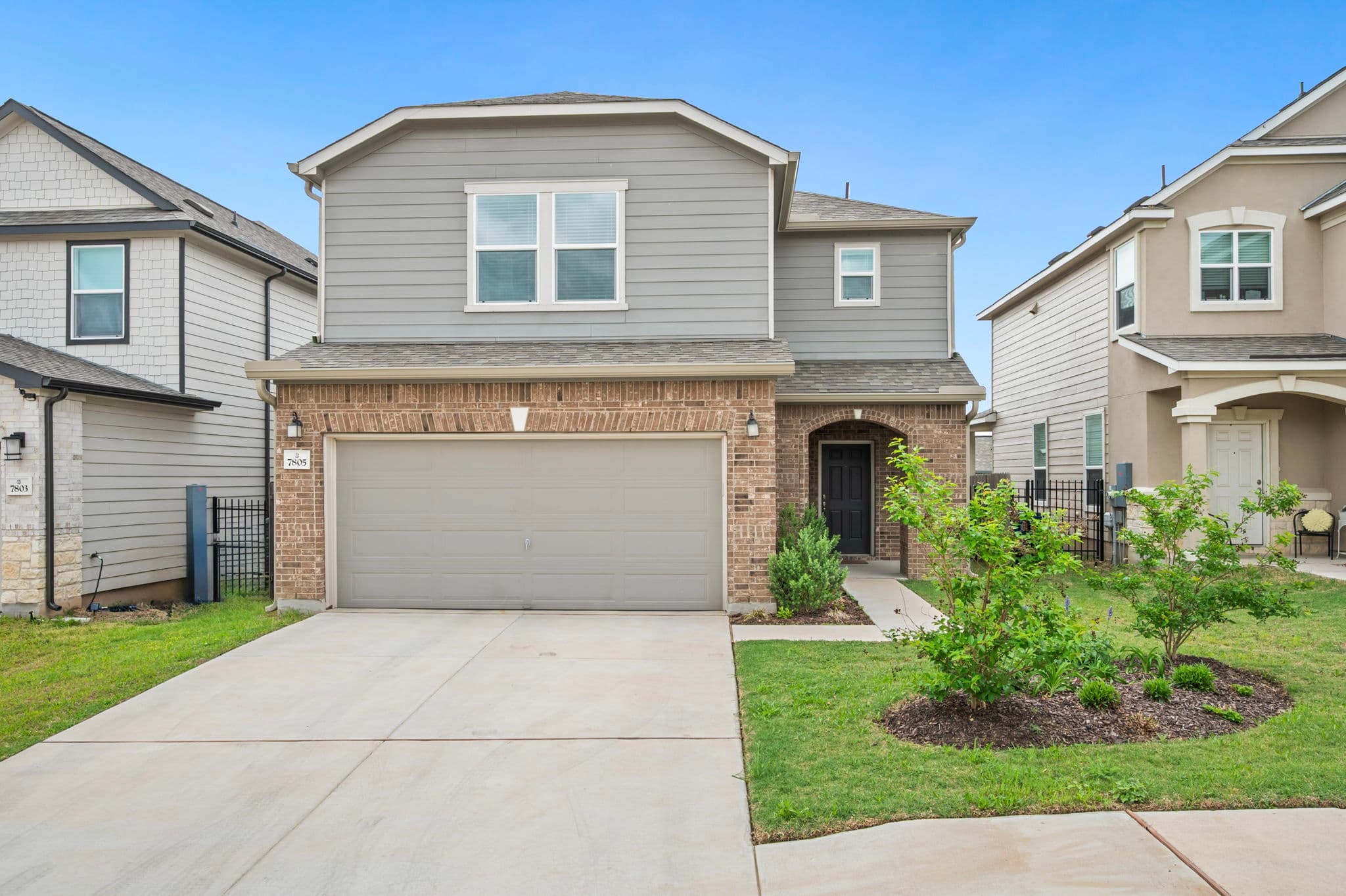 Front exterior of 7805 House Finch Dr