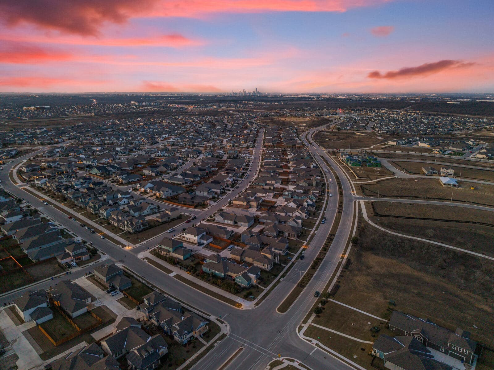 Aerial view of 9115 Looksee Ln
